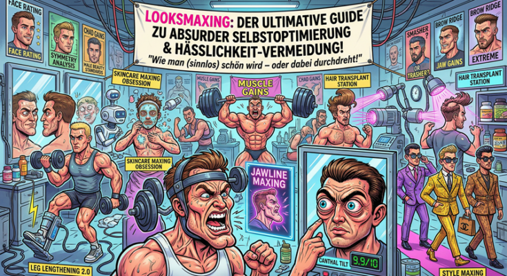 Looksmaxxing - Übertriebener Schönheitswahn