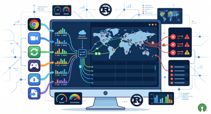 Sniffnet - Open Source um dein Netzwerk zu kontrollieren
